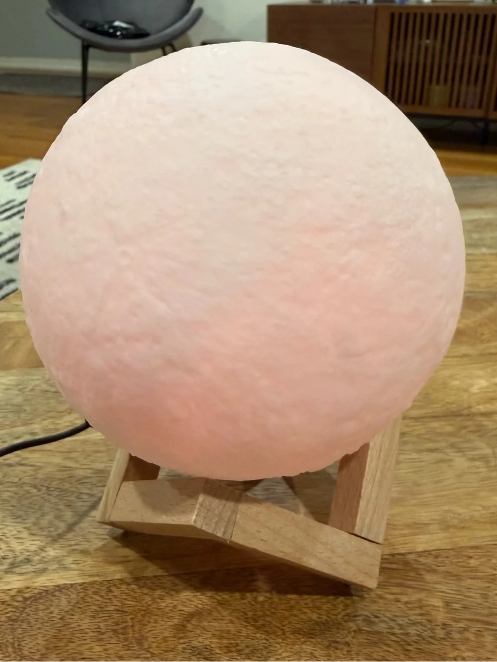 LED Moon Lamp Nightlight with stand
